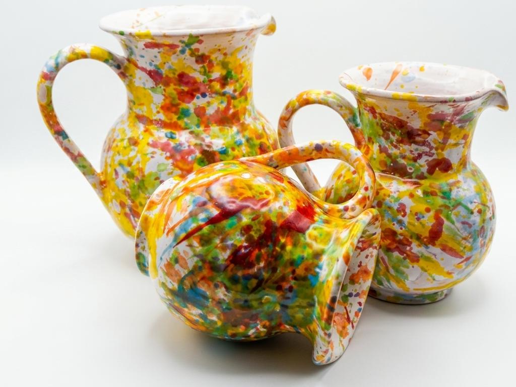 brocche schizzate multicolr brocche schizzate multicolr